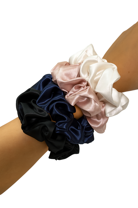 Midi 4cm Silk Scrunchie