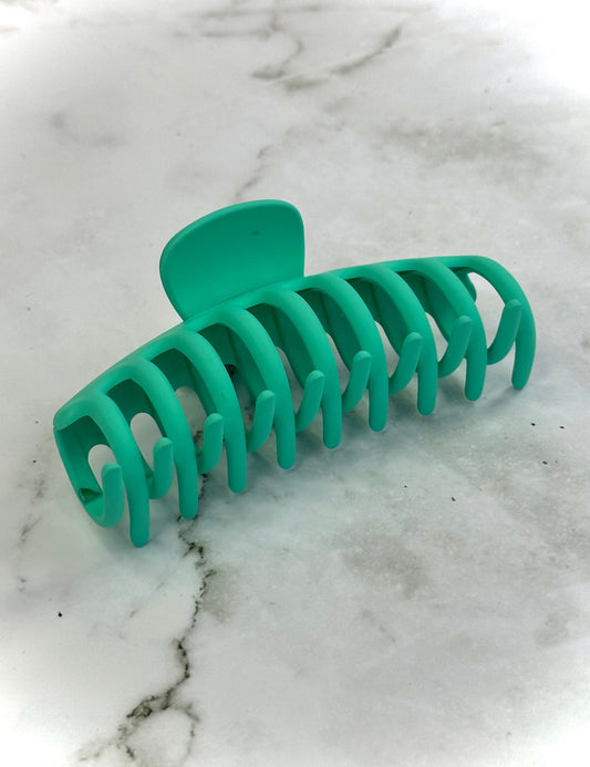 Alex Teal Large Clip