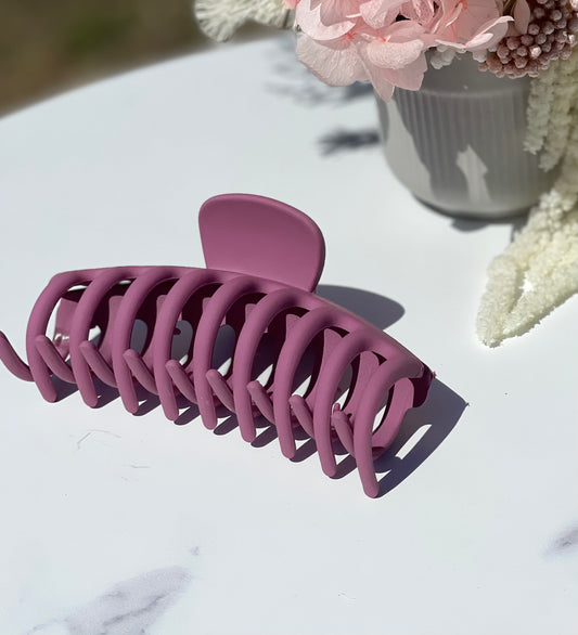Alex 10cm Claw Clip Matte Purple