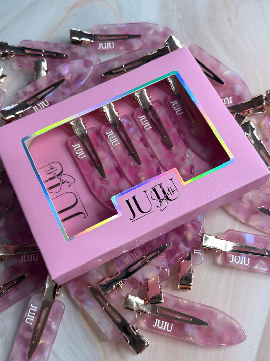Pink Creaseless Clips